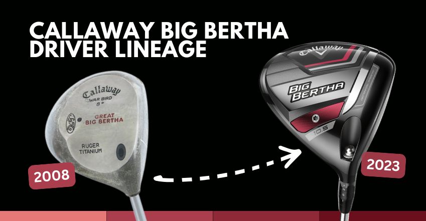 Callaway Big Bertha Driver Lineage: 35 Years of the Driver That Changed Golf